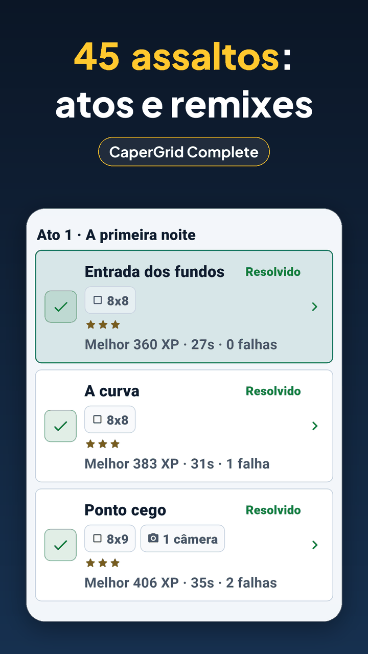 Captura 4 do app CaperGrid