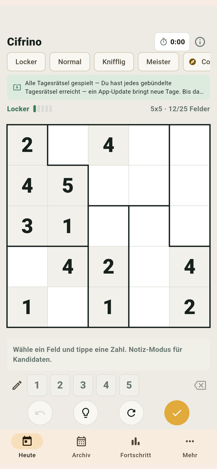 Cifrino screenshot 1