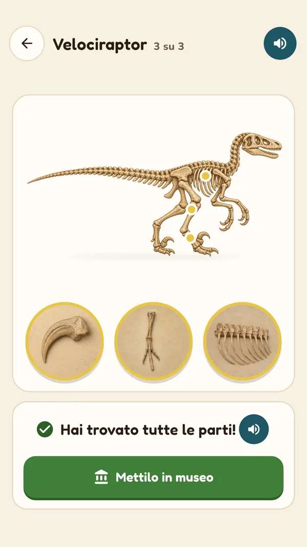 Screenshot 3 di Il mio Museo dei Dinosauri