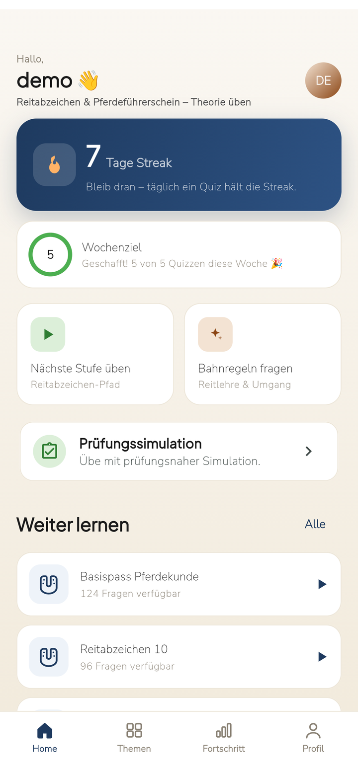 Hufschlag screenshot 1