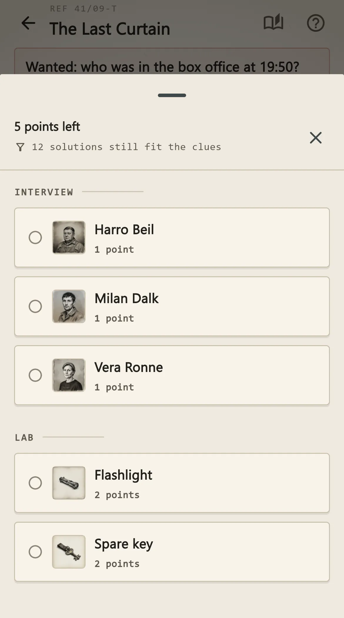 Indizio screenshot 3