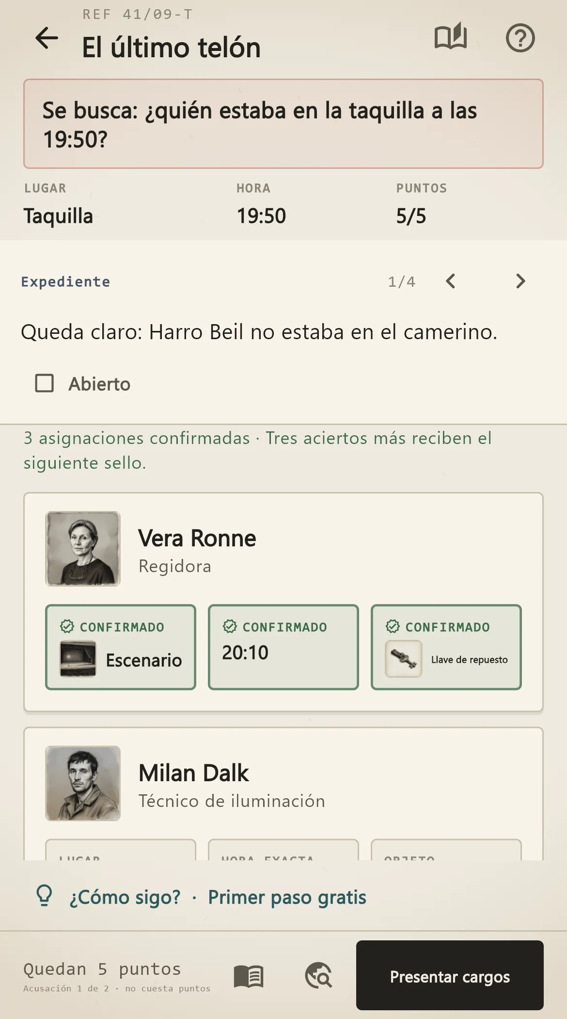 Captura 4 de Indizio