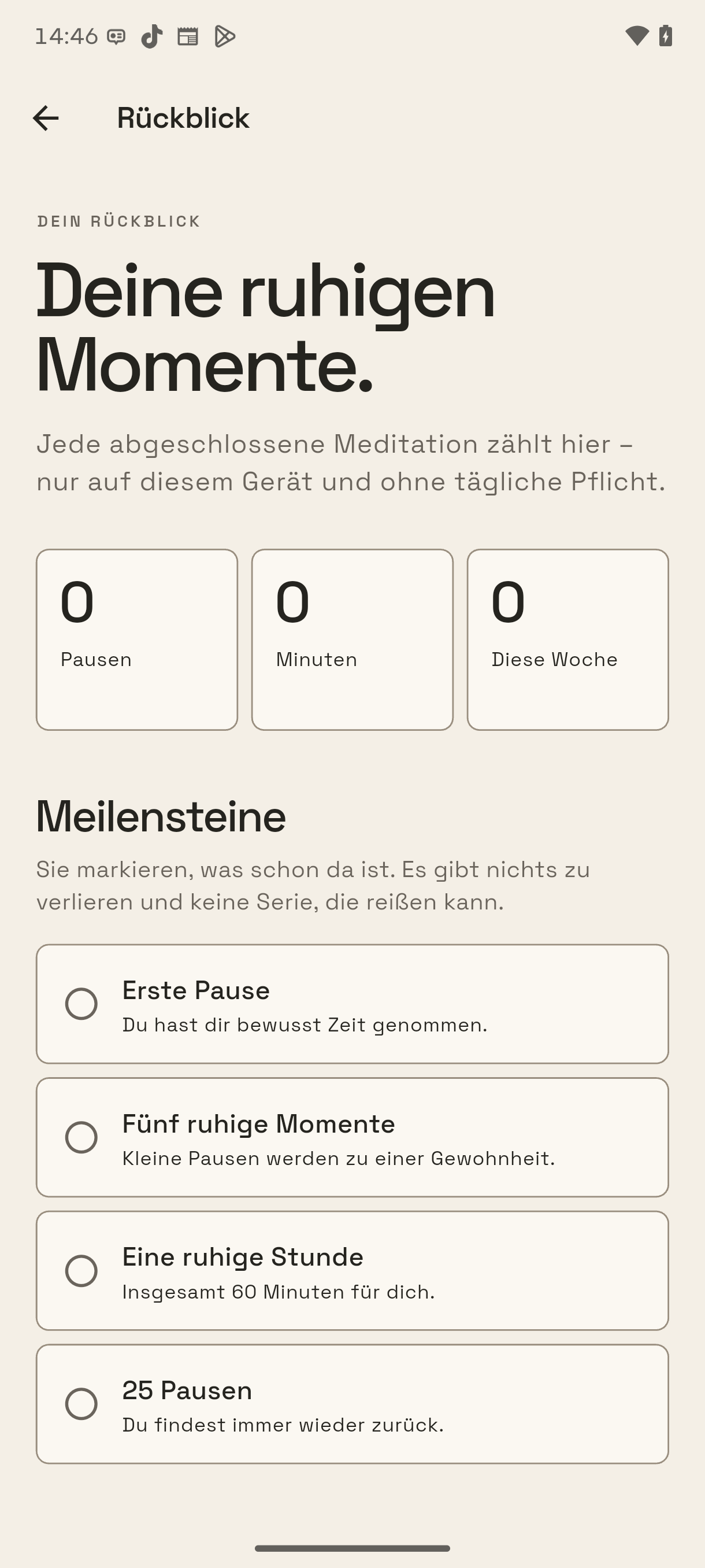 Lokaler Rückblick in Taceora